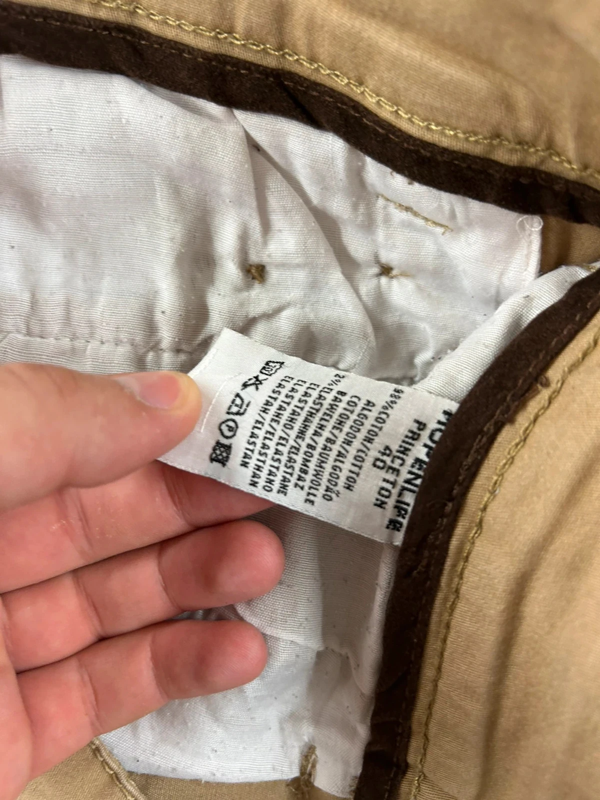 Chino bege creme hopenlife premium vintage tamanho 40 – photo 9